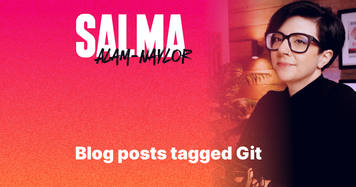 Posts about git from salma alam naylor